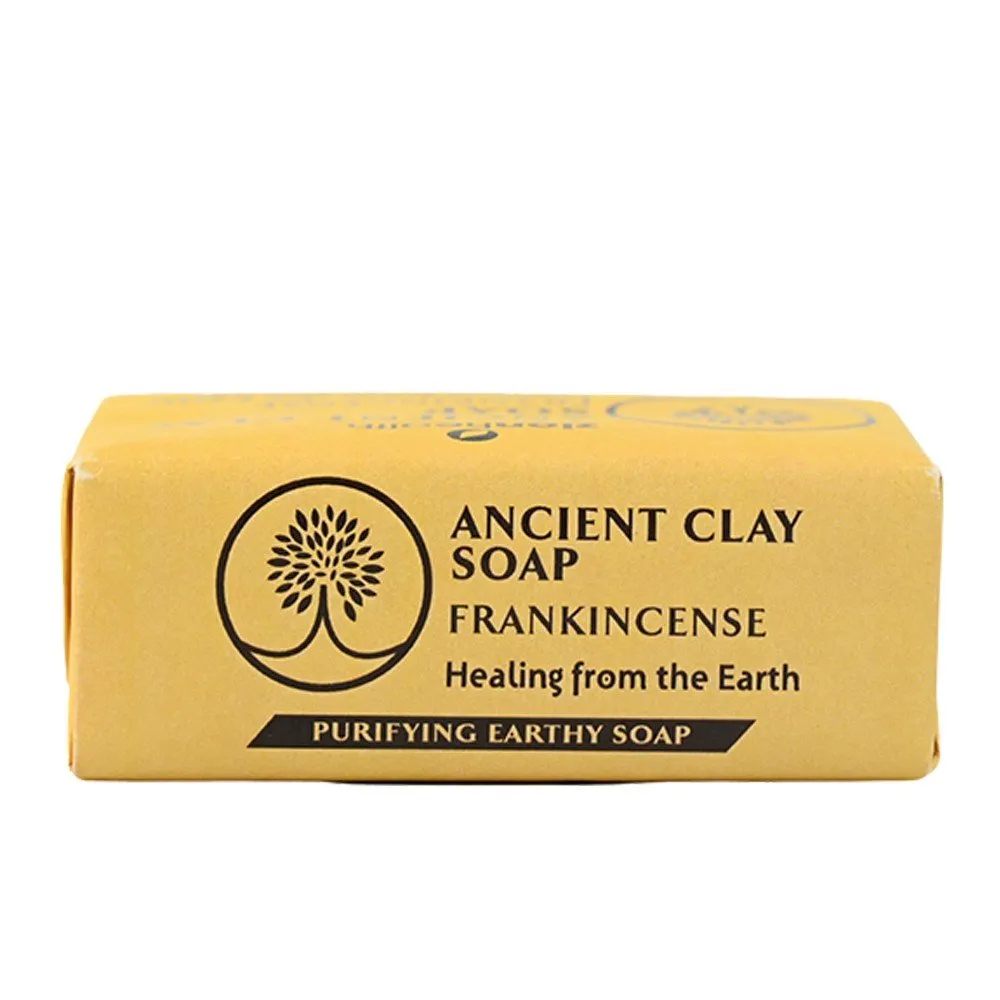 Zion Health Ancient Clay Soap Frankincense 6 oz Bar Soap